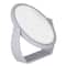 Home Details Swivel 10X Magnification Rubberized Vanity Mirror